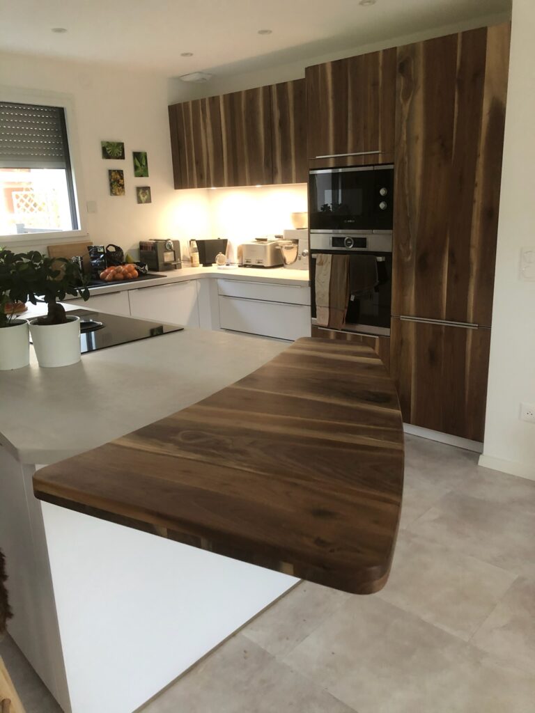 Plan de travail caisson